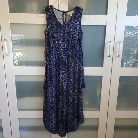 Style & Co. Drawstring-Waist Jumpsuit - Picture 3 of 5